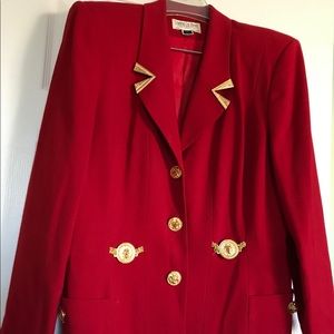 USED Ladies 2Pc Lorinda La Zinni Skirt Suit.
